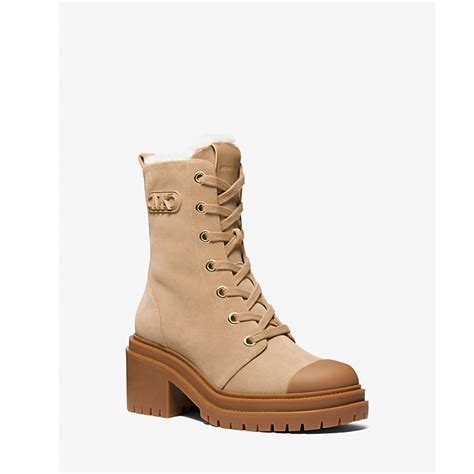 Hanley Suede Combat Boot 